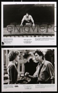 7w751 CHORUS LINE presskit w/ 18 stills 1985 Michael Douglas on Broadway, Richard Attenborough!