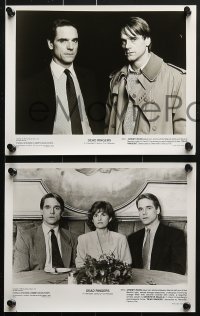 7w763 DEAD RINGERS presskit w/ 10 stills 1988 Jeremy Irons & Genevieve Bujold, David Cronenberg!