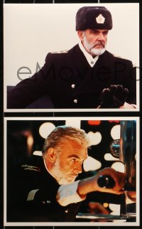 7w815 HUNT FOR RED OCTOBER presskit w/ 25 stills 1990 Sean Connery, includes 5 color stills!!