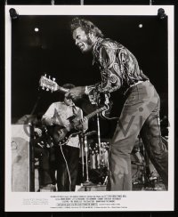 7w844 LET THE GOOD TIMES ROLL presskit w/ 10 stills 1973 Chuck Berry, Bill Haley & 1950s rockers!
