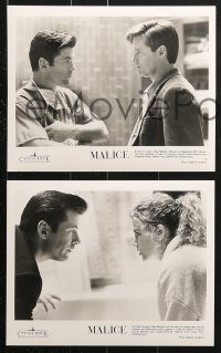 7w857 MALICE presskit w/ 9 stills 1993 Alec Baldwin, Nicole Kidman, Bill Pullman, George C. Scott
