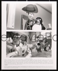 7w975 TOY STORY 2 presskit w/ 8 stills 1999 Woody, Buzz Lightyear, Disney & Pixar animated sequel!