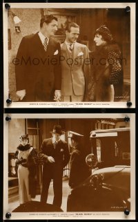 7x936 BLOOD MONEY 2 8x10 stills 1933 cop turned bail bondsman George Bancroft with Judith Anderson!