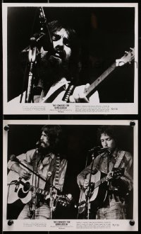7x947 CONCERT FOR BANGLADESH 2 8x10 stills 1972 George Harrison on stage & with Bob Dylan!
