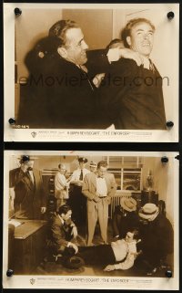 7x952 ENFORCER 2 8x10 stills 1951 great portraits of tough Humphrey Bogart with Mostel, Sloane!