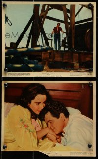 7x301 GIANT 2 color 8x10 stills 1956 great images of Elizabeth Taylor, Rock Hudson, James Dean!