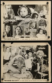 7x960 GOOD OLD DAYS 2 8x10 stills 1944 Hollywood classics, greatest show on Earth, Temple and more!