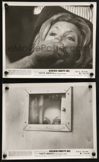 7x967 JACKSON COUNTY JAIL 2 8x10 stills 1976 Mimieux in peril, what they did to her was a crime!
