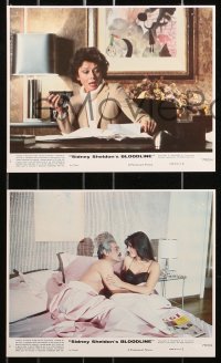 7x128 BLOODLINE 6 8x10 mini LCs 1979 Sidney Sheldon novel, Ben Gazzara, Romy Schneider, Hepburn!