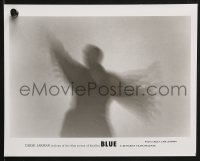 7x937 BLUE 2 8x10 stills 1993 Derek Jarman's battle with AIDS, experimental movie with blue screen!