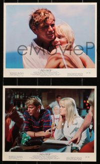 7x133 COME SPY WITH ME 6 color 8x10 stills 1967 Troy Donahue spy spoof, they blow up the Caribbean!