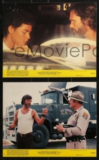 7x134 CONVOY 6 8x10 mini LCs 1978 trucker Kris Kristofferson & sexy Ali McGraw, Sam Peckinpah!