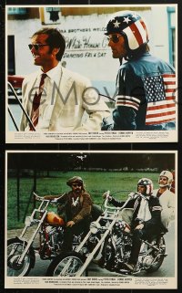 7x138 EASY RIDER 6 color 8x10 stills 1969 great images of Peter Fonda, Dennis Hopper & Nicholson!
