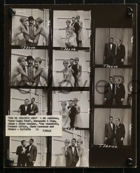 7x883 ED SULLIVAN SHOW 3 TV contact sheet 8x10 stills 1963 the host with Steve Lawrence & more!