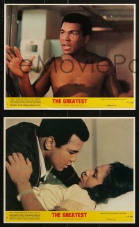 7x152 GREATEST 6 8x10 mini LCs 1977 great images of heavyweight boxing champ Muhammad Ali!
