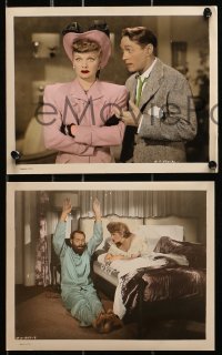 7x237 HER HUSBAND'S AFFAIRS 5 color 8x10 stills 1947 Lucille Ball, Horton, Hale & others by Lippman!