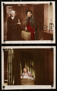 7x239 JANE EYRE 5 color 8x10 stills 1944 Orson Welles as Edward Rochester, Joan Fontaine!