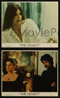 7x272 LEGACY 4 8x10 mini LCs 1979 gorgeous Katharine Ross, Sam Elliot, horror images!