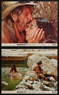 7x055 MADRON 8 8x10 mini LCs 1970 cowboy Richard Boone & pretty nun Leslie Caron, Paul L. Smith!