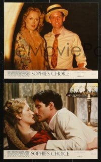 7x116 SOPHIE'S CHOICE 7 8x10 mini LCs 1982 incredible Meryl Streep, Kevin Kline, Peter MacNicol!