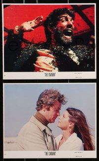7x079 SWARM 8 8x10 mini LCs 1978 Michael Caine, Katharine Ross, Fonda, De Havilland, Henry Fonda!