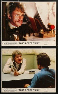 7x119 TIME AFTER TIME 7 8x10 mini LCs 1979 Malcolm McDowell as H.G. Wells, Mary Steenburgen!