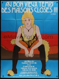 7y713 FEAR French 1p 1974 Matjaz Klopcic's Strah, art of blonde Yugoslavian prostitute by Guerin!