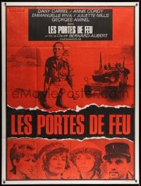 7y735 GATES OF FIRE French 1p 1972 Les portes de feu, Dany Carrel, Annie Cordy, Emmanuelle Riva