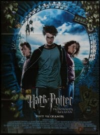 7y752 HARRY POTTER & THE PRISONER OF AZKABAN French 1p 2004 Daniel Radcliffe, Emma Watson, Grint