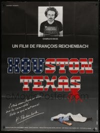 7y762 HOUSTON TEXAS French 1p 1983 Francois Reichenbach documentary about Charles Bass!