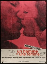 7y832 MAN & A WOMAN French 1p 1966 Claude Lelouch's Un homme et une femme, Anouk Aimee, Trintignant