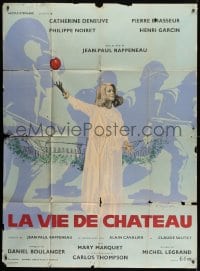 7y834 MATTER OF RESISTANCE French 1p 1966 La Vie de Chateau, Tevlun art of Catherine Deneuve!