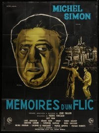 7y837 MEMORIES OF A COP French 1p R1960s great Trambouze art of policeman Michel Simon!