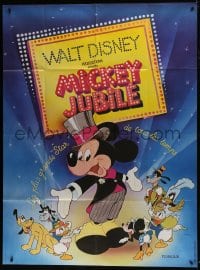 7y838 MICKEY MOUSE JUBILEE SHOW French 1p 1979 Walt Disney cartoon, Mickey Mouse, Goofy & Minnie!
