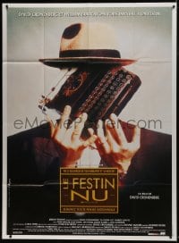 7y851 NAKED LUNCH French 1p 1991 David Cronenberg, Peter Weller, William S. Burroughs, wild image!
