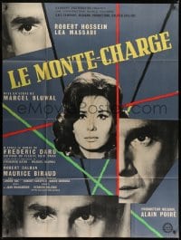7y869 PARIS PICK-UP style B French 1p 1963 Le Monte-Charge, Robert Hossein, Lea Massari
