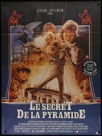 7y999 YOUNG SHERLOCK HOLMES French 1p 1986 Spielberg, Nicholas Rowe as the detective, Jouin art!