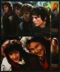 7y566 LORD OF THE RINGS: THE FELLOWSHIP OF THE RING 13 French LCs 2001 J.R.R. Tolkien, Peter Jackson