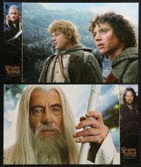 7y567 LORD OF THE RINGS: THE TWO TOWERS 13 French LCs 2002 Peter Jackson & J.R.R. Tolkien epic!