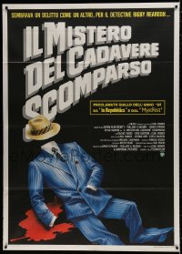 7y158 DEAD MEN DON'T WEAR PLAID Italian 1p 1982 Steve Martin, great different Spataro suit art!