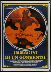 7y224 IMAGES IN A CONVENT Italian 1p 1979 Joe D'Amato directed, nun Paola Senatore disrobing!