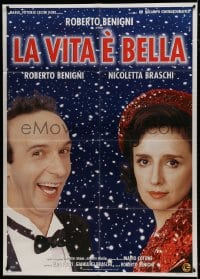 7y250 LIFE IS BEAUTIFUL Italian 1p 1997 Roberto Benigni's La Vita e bella, Nicoletta Braschi