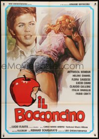 7y348 TITBIT Italian 1p 1976 Il Bocconcino, Romano Scandariato, great sexy art!