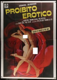 7y417 EROS PERVERSION Italian 2p 1978 great full artwork of naked man & woman making love!