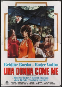 7y455 MS. DON JUAN Italian 2p 1973 great montage of sexy Brigitte Bardot, directed by Roger Vadim!