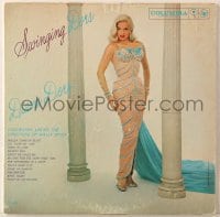 7y014 DIANA DORS 33 1/3 RPM record 1960 Swinging Dors, the sexy English blonde bombshell!