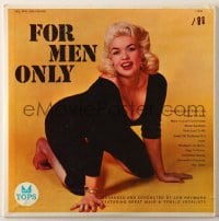 7y026 JAYNE MANSFIELD 33 1/3 RPM record 1957 pictured on the cover of Lew Raymond's For Men Only!