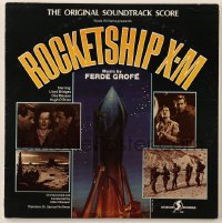 7y041 ROCKETSHIP X-M 33 1/3 RPM soundtrack record 1977 great different Kelly Fras cover art!
