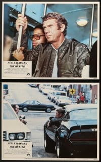 7z872 HUNTER 2 LCs 1980 bounty hunter Steve McQueen riding subway and in awesome Trans Am!