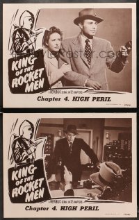 7z889 KING OF THE ROCKET MEN 2 chapter 4 LCs 1949 Mae Clarke, House Peters Jr., art of Coffin!